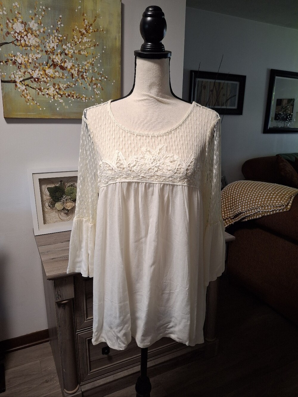 Nwt Mystree Boho Top Womens Medium